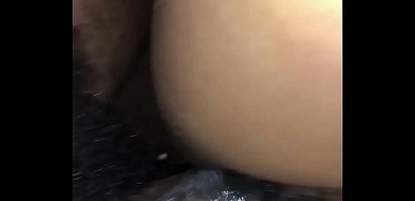  Wife creams all over husbands bbc